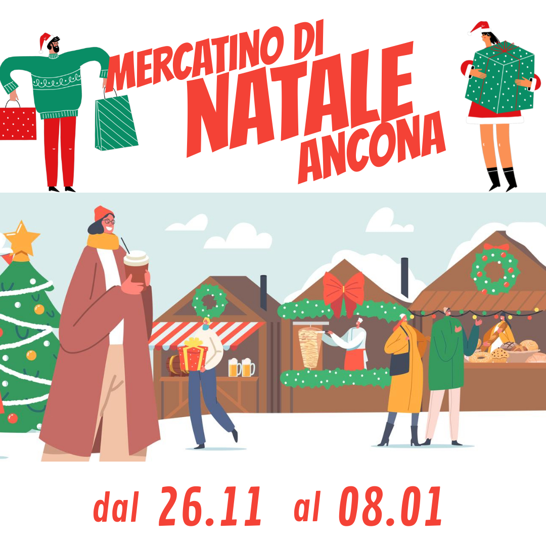 MERCATINO di NATALE - Ancona - 1 JAN 2023